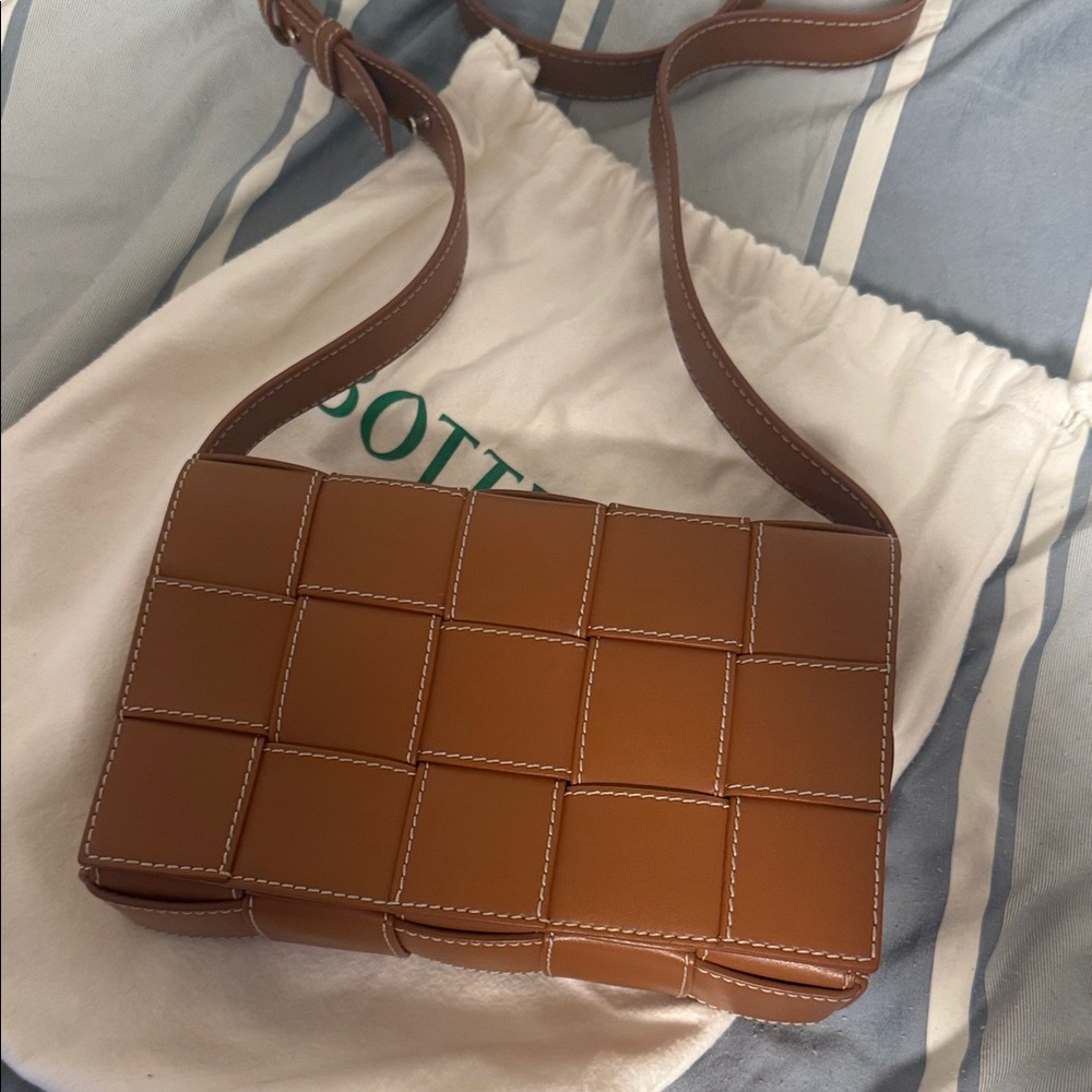 Brown Botegga Venetta Cassette
